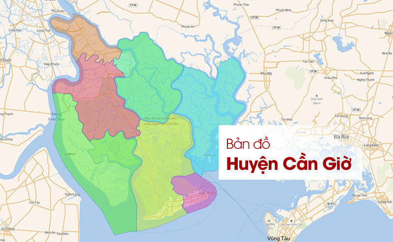 Bản Đồ Huyện Cần Giờ: Vị Trí, Phân Lô, Quy Hoạch Mới Nhất