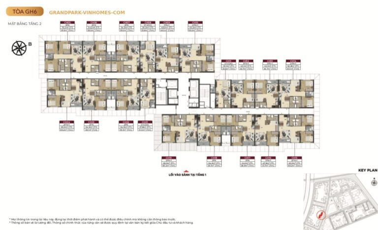 Căn hộ Glory Heights GH6: Thiết kế tối ưu, View đẹp