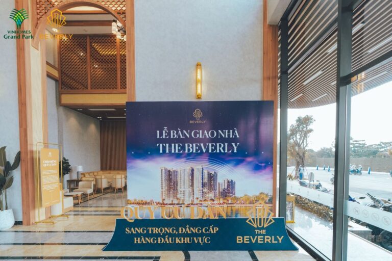 Căn hộ The Beverly - Nhận nhà, An cư lạc nghiệp