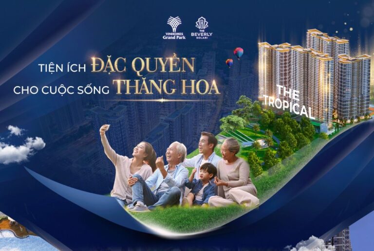 Căn hộ The Tropical Beverly Solari - Không gian sống xanh mát