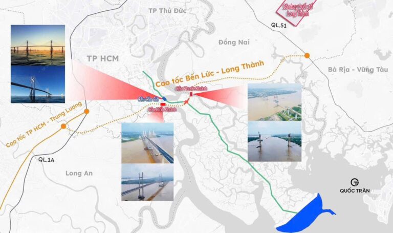 Tác động của 3 cây cầu mới đến dự án Cần Giờ