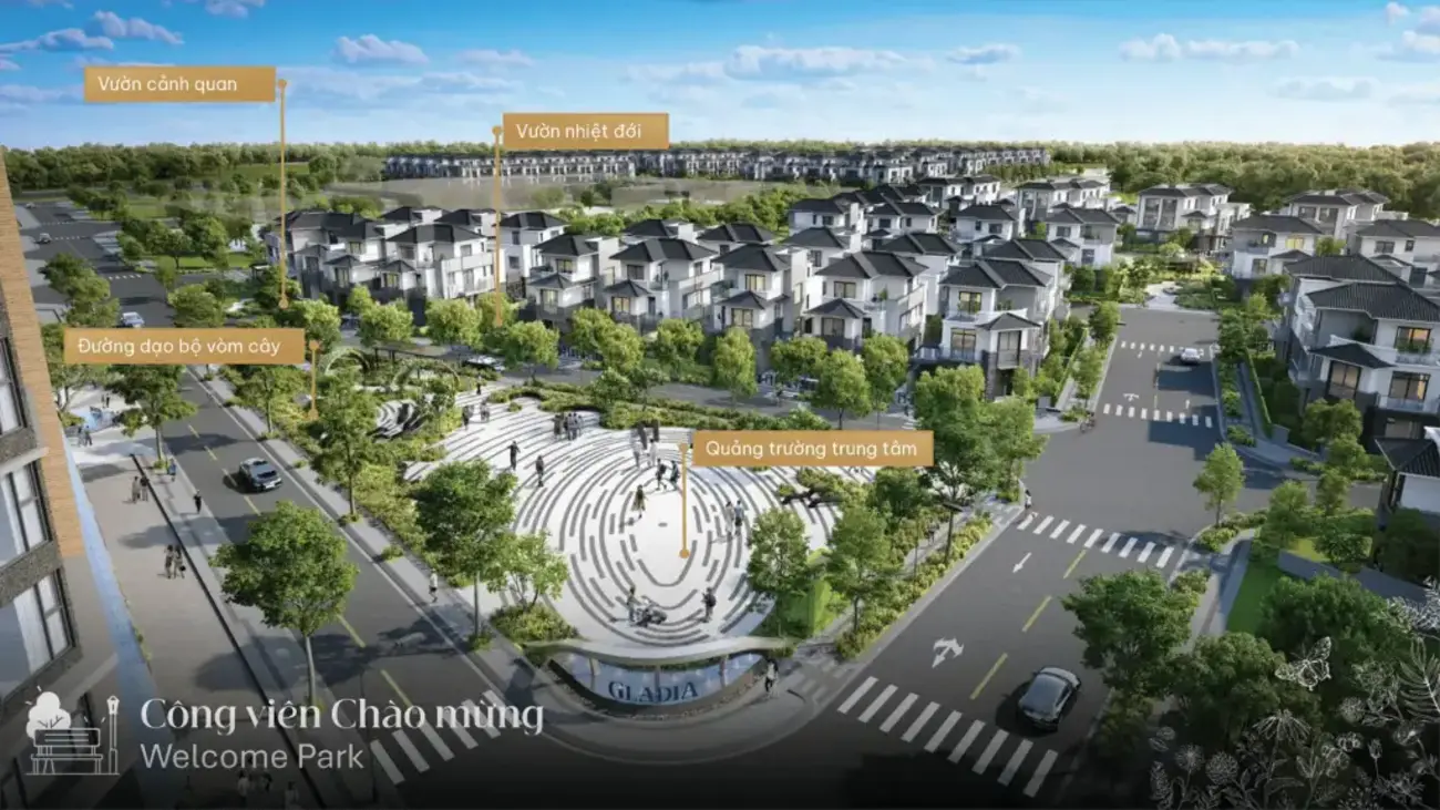 Khám phá 7 điểm nhấn xanh tại Gladia The Waters