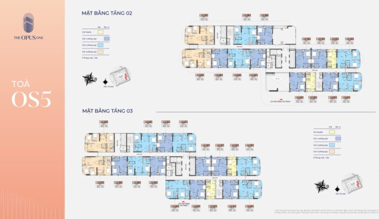 Mặt bằng căn hộ OS5 The Opus One: Thiết kế tối ưu, View đẹp