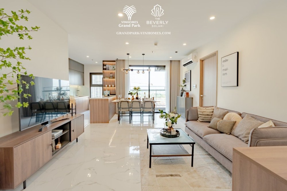 Nhà Mẫu The Beverly Solari: Thiết Kế Hiện Đại, Không Gian Sống Tối Ưu