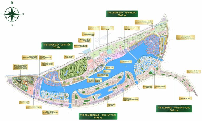 Thông tin chi tiết Phân khu A Vinhomes Green Paradise Cần Giờ