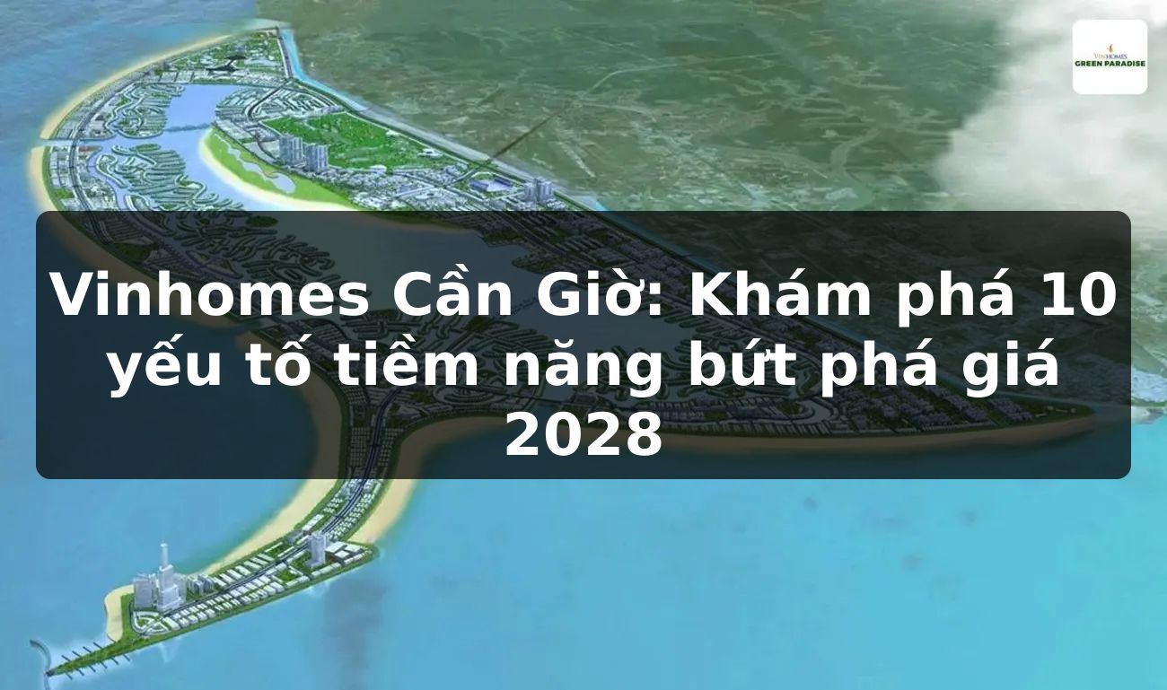 Vinhomes Cần Giờ: Khám phá 10 yếu tố tiềm năng bứt phá giá 2028