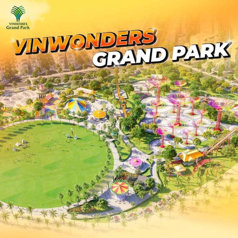 VinWonders Grand Park: Khám phá thiên đường giải trí & mua sắm