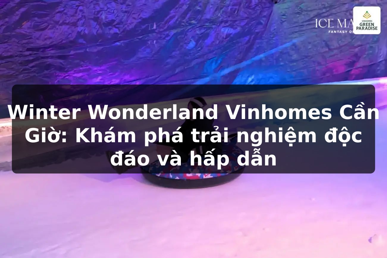 Winter Wonderland Vinhomes Cần Giờ: Khám phá trải nghiệm độc đáo và hấp dẫn